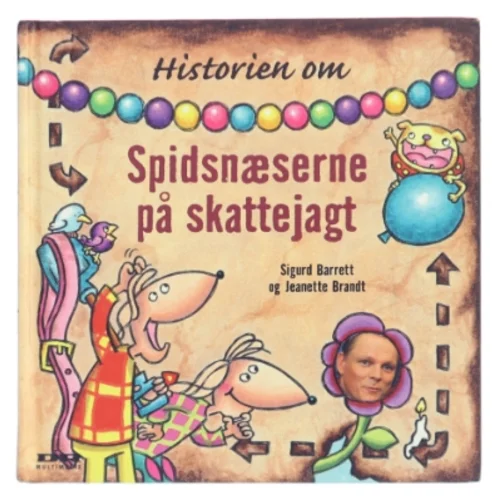 Børnebog 'Spidsnæserne på skattejagt'