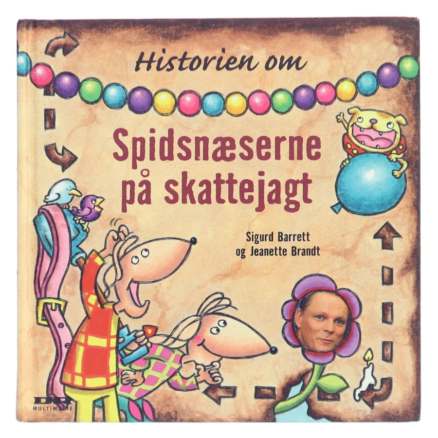 Børnebog 'Spidsnæserne på skattejagt'