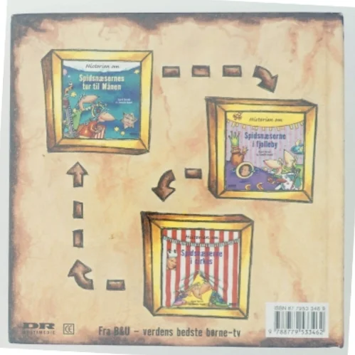 Børnebog 'Spidsnæserne på skattejagt'