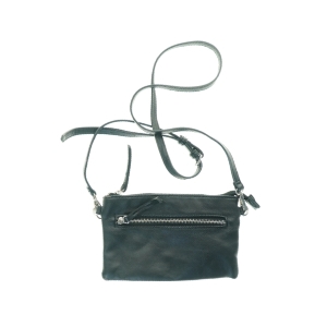 Sort skuldertaske (str. 21 x 14 cm)