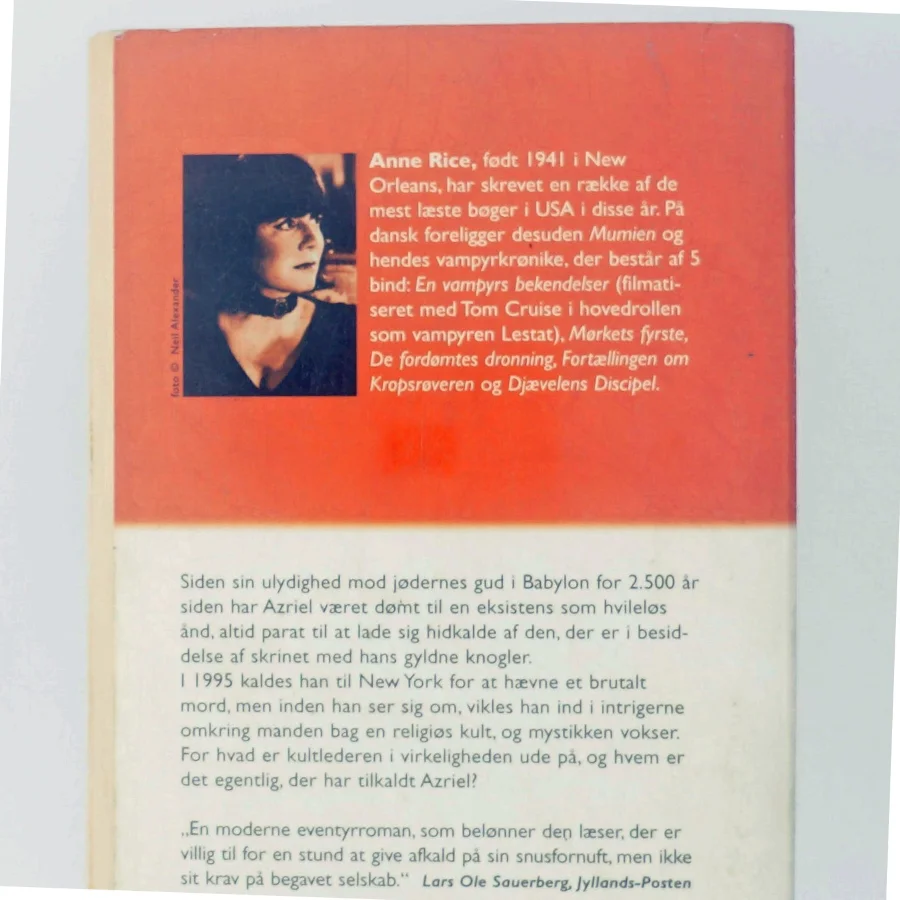 Knoglernes tjener : roman af Anne Rice (Bog)