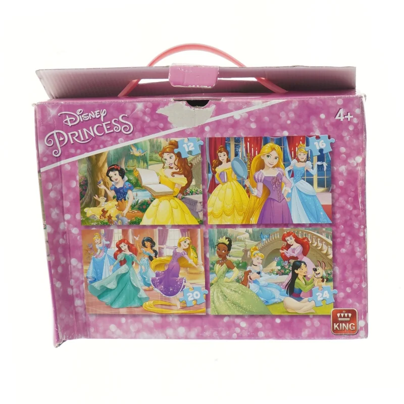 Disney prinsesse puslespil sæt fra Disney (str. 19x7,5x26 cm)