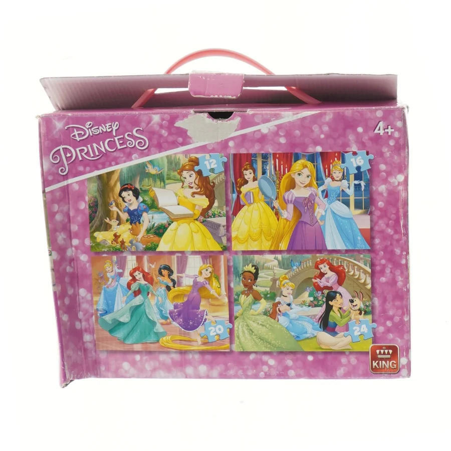 Disney prinsesse puslespil sæt fra Disney (str. 19x7,5x26 cm)