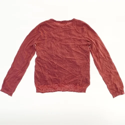 Langærmet bluse med hundemotiv fra H&M (str. 134)