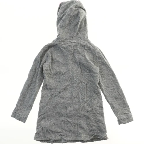 Grå hættetrøje med tal 58 (str. 128)