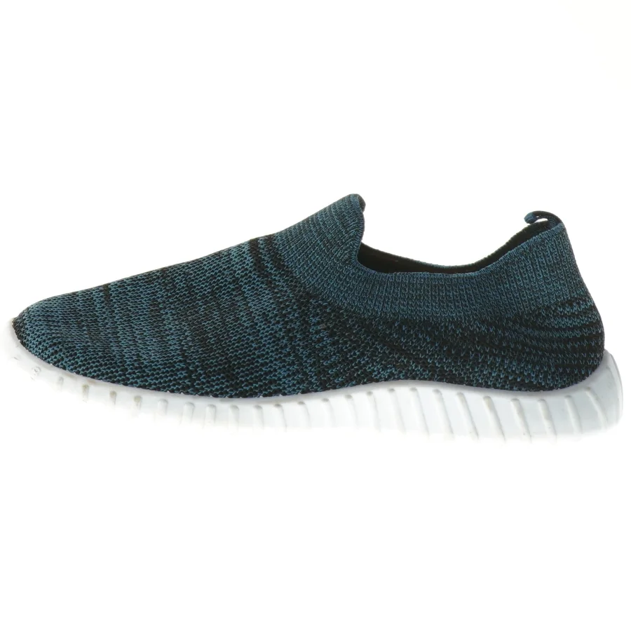 Blå sneakers i strik fra Elefanten (str. 35 )