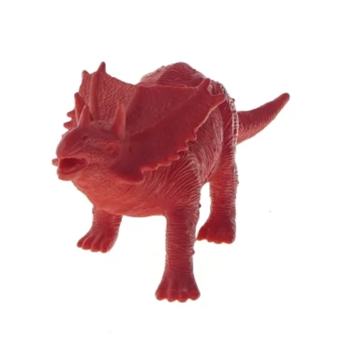 Rød dinosaur figur (str. læmgde: 22 cm)