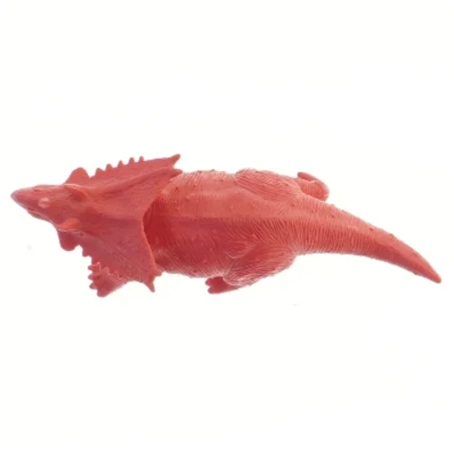 Rød dinosaur figur (str. læmgde: 22 cm)