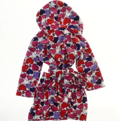 Børnebadekåbe med hjerteprint fra Kids (str.  116-128 )