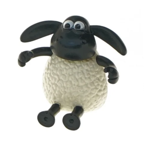 Figur af Shaun the Sheep (str. 10 cm)