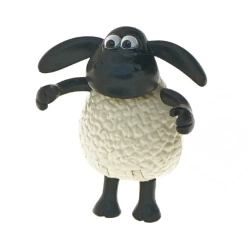 Figur af Shaun the Sheep (str. 10 cm)