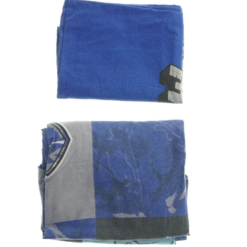 Blåt sengetøjssæt fra Fortnite (str. 46x72 & 63x59 & 133x162 cm)