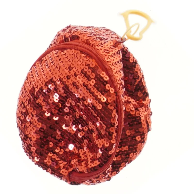 Glitrende ugle pung (str. Ø 14x9,5 cm)