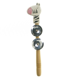 Zebra håndklokke (str. 24 cm)