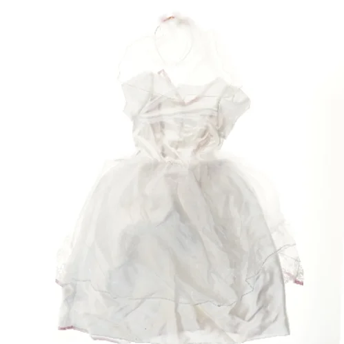Prinsesse udklædningskjole (str.  bryst: 28 L: 85 cm)