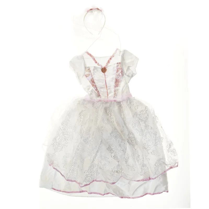 Prinsesse udklædningskjole (str.  bryst: 28 L: 85 cm)