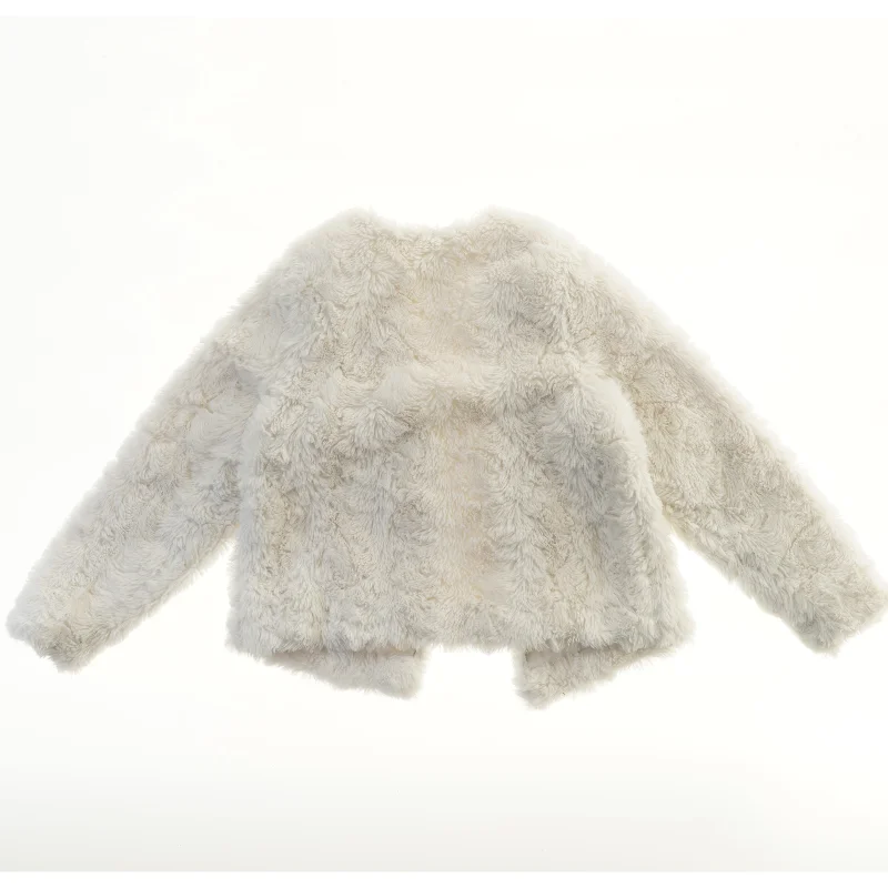 Plysjakke fra H&M (str. 122)