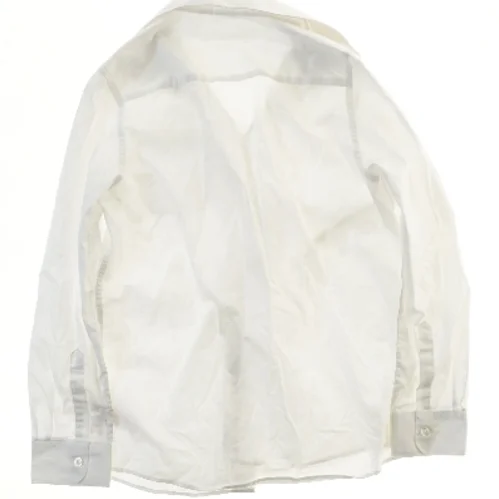 Hvid skjorte med lomme (str. 146)