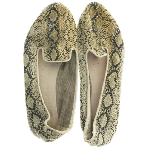 Nye Dame loafers med slangeskindsmønster (str. 38 )