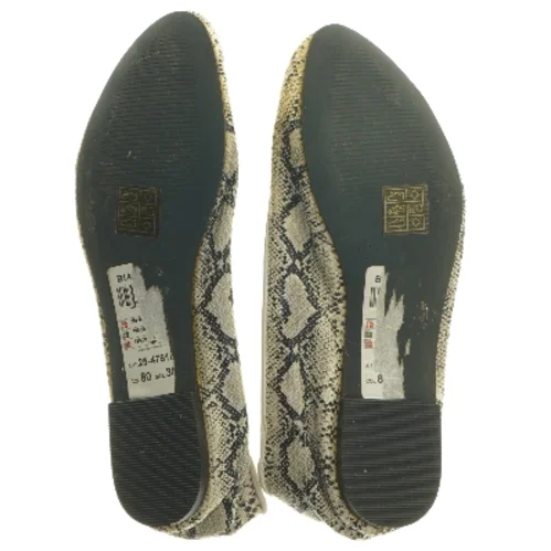 Nye Dame loafers med slangeskindsmønster (str. 38 )