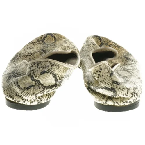 Nye Dame loafers med slangeskindsmønster (str. 38 )