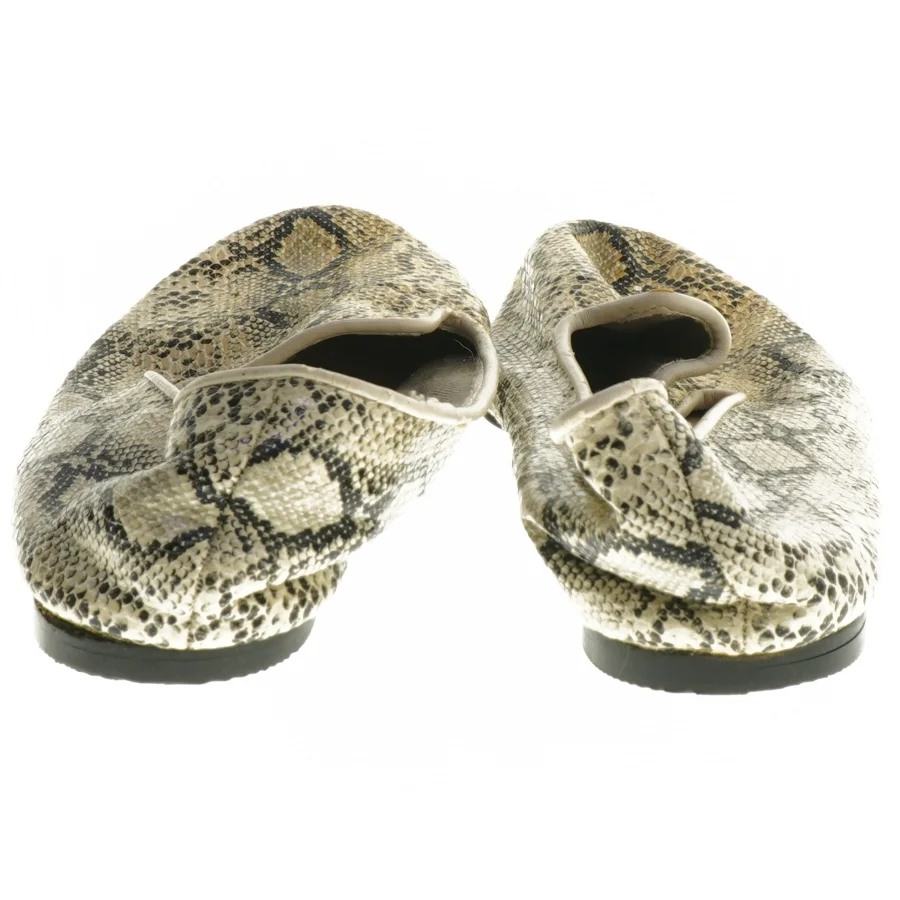 Nye Dame loafers med slangeskindsmønster (str. 38 )