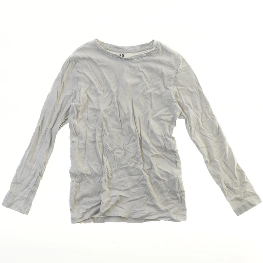 Langærmet T-shirt fra H&M (str. 122)
