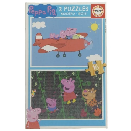  Puslespil fra Educa (str. 2 stk 16 brikker 26x18 cm)