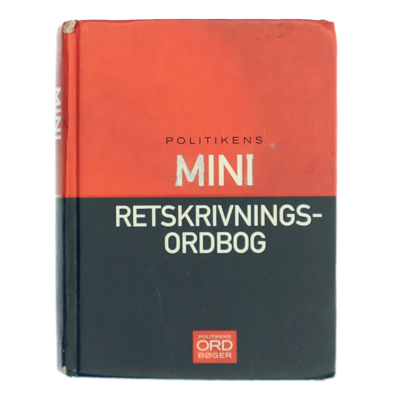Politikens miniretskrivningsordbog (Bog)