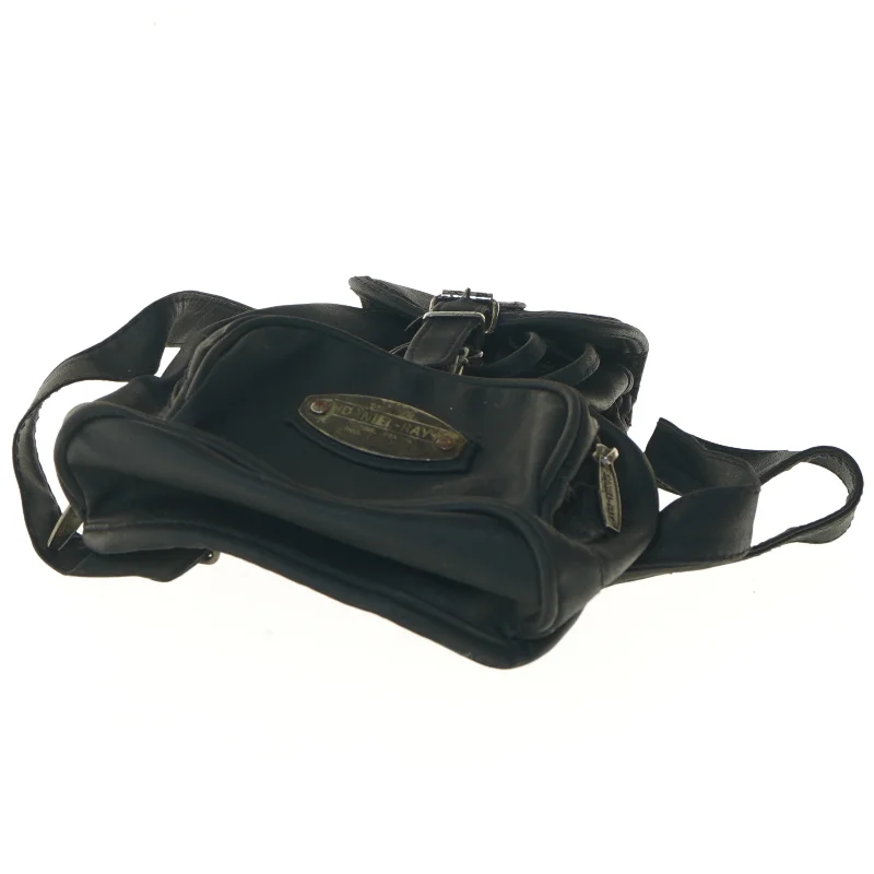 Sort rygsæk fra Daniel Ray (str. 22x7x18 cm)