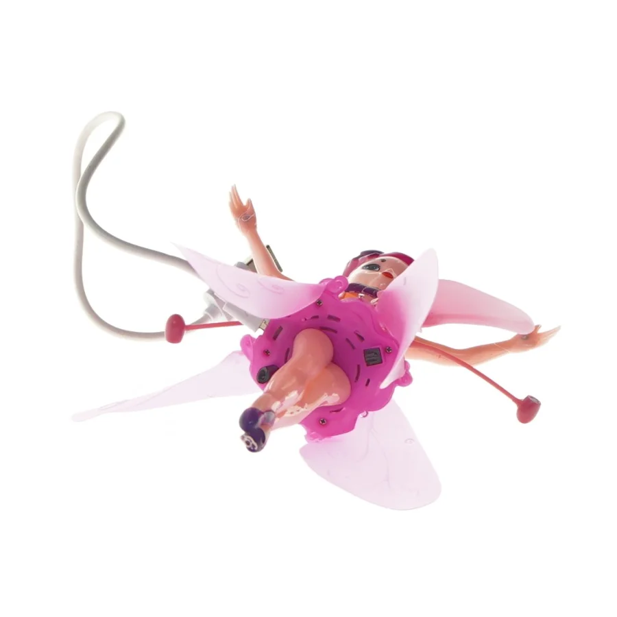 USB-tilsluttet flyvende fe legetøj (str. 20 cm)