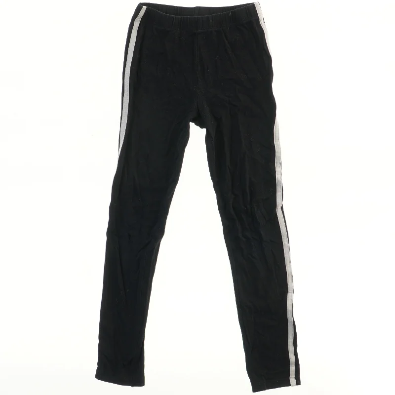 Sorte leggings med hvide striber fra VRS (str. 122)