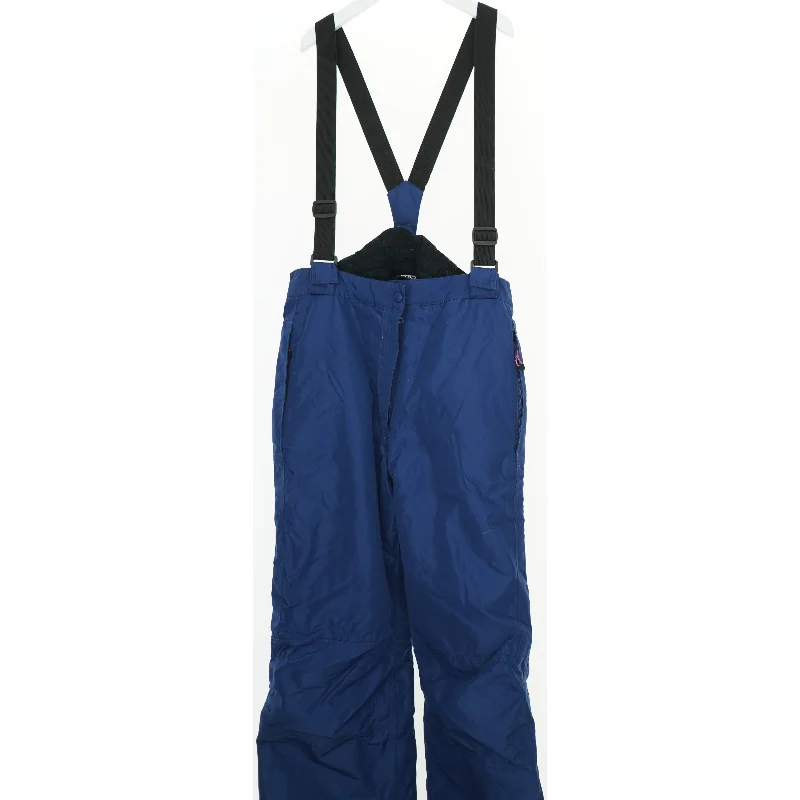 Skibukser / Blå overtræksbukser med seler fra Crivit (str. 164)