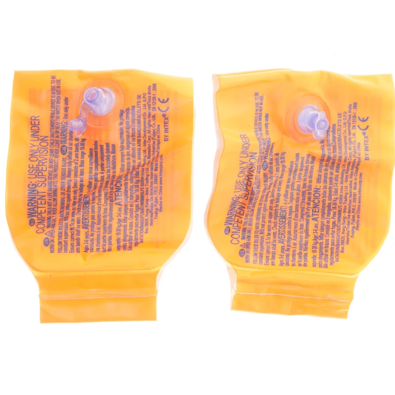 Intex orange svømmepuder fra Intex (str. 21x15,5 cm)