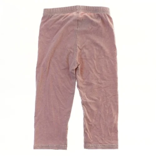 Lysrosa leggings til børn (str. 116)