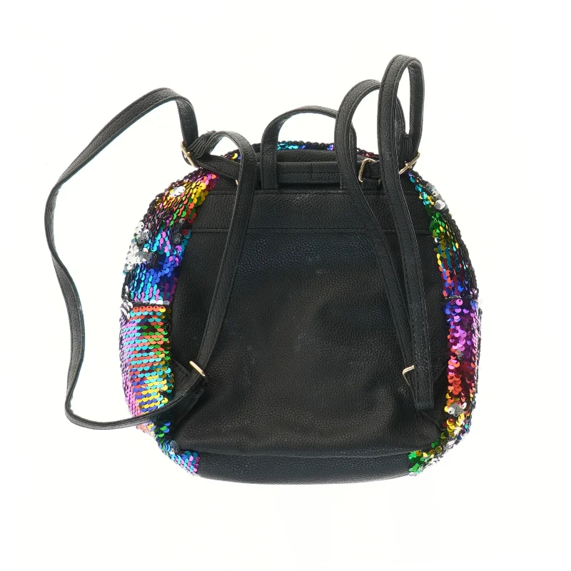 Farverig paillettaske med enhjørning (str. 24x10x23 cm)