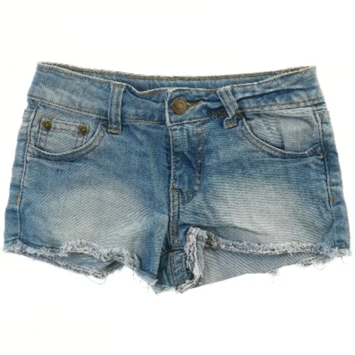 Blå denim shorts (str. 128)