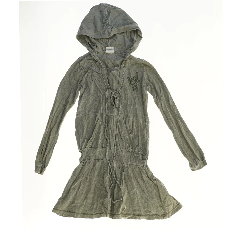 Langærmet hætte kjole fra Diesel (str. 122)