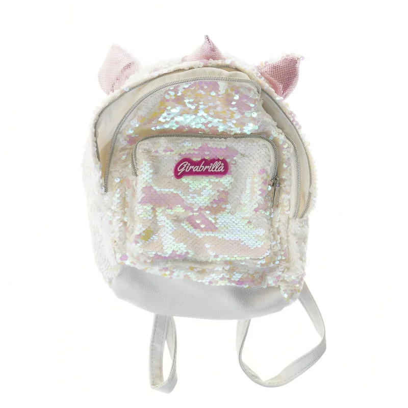 Girabrilla rygsæk med pailletter fra Girabrilla (str. 23x20x12 cm)