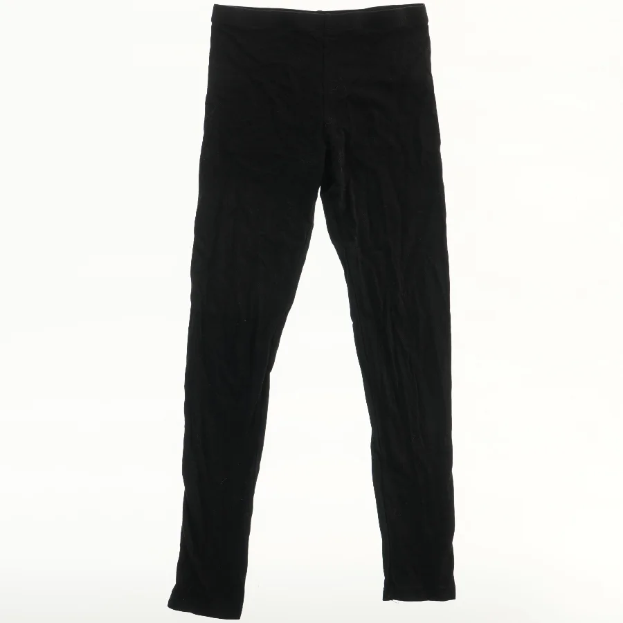 Sorte leggings fra H&M (str. 140)