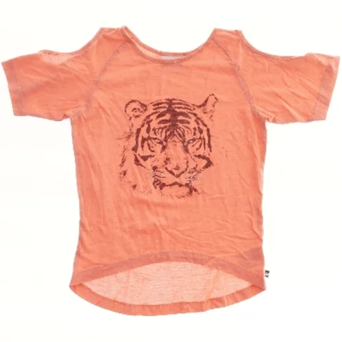 Orange T-shirt med tigerprint fra Royal Rebels (str. 122)