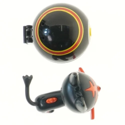 Pokemon figur og Pokeball (str. Ø 6,5 og 8,5 cm)