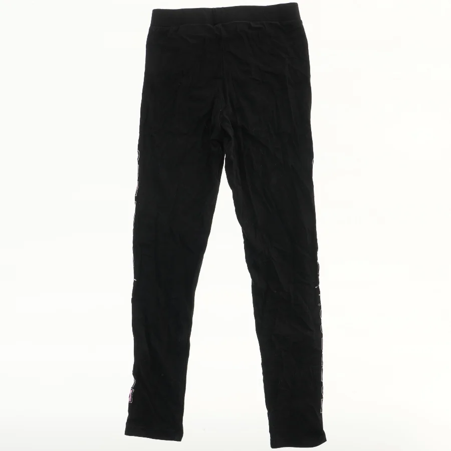 Sort leggings med tekst fra H&M (str. 140)