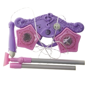 Børne legetøjs mikrofon og højtalere (str. 36 cm)