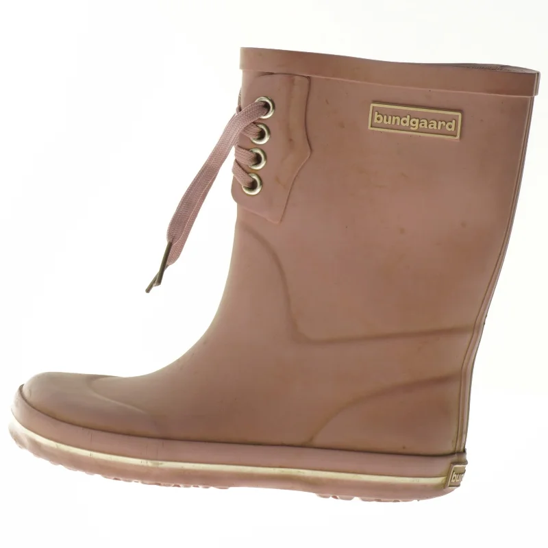 Rosa børne gummistøvler fra Bundgaard fra Bundgaard (str. længde 22,5 cm)