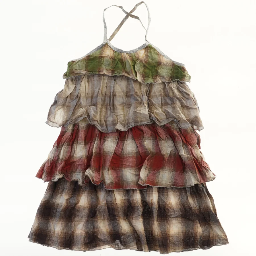 Sommerkjole med ternet mønster fra Chaos Couture (str. 134)