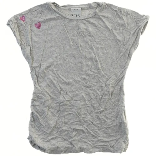Grå T-Shirt med hjerter fra VRS (str. 110)