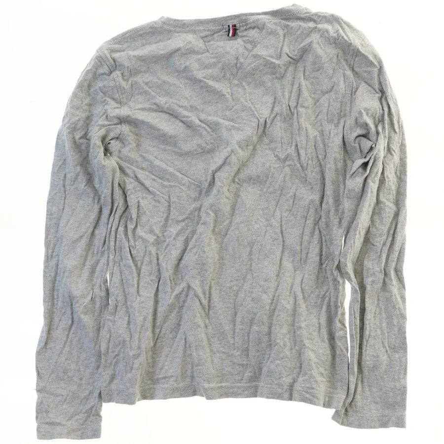 Langærmet bluse med logo fra Tommy Hilfiger (str. 152)