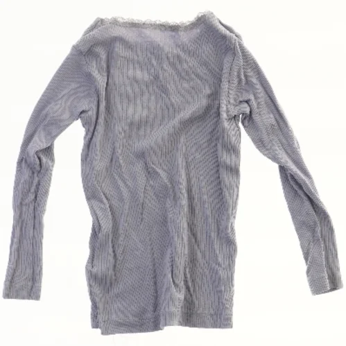 Langærmet bluse med blondekant fra Name It (str. 98)