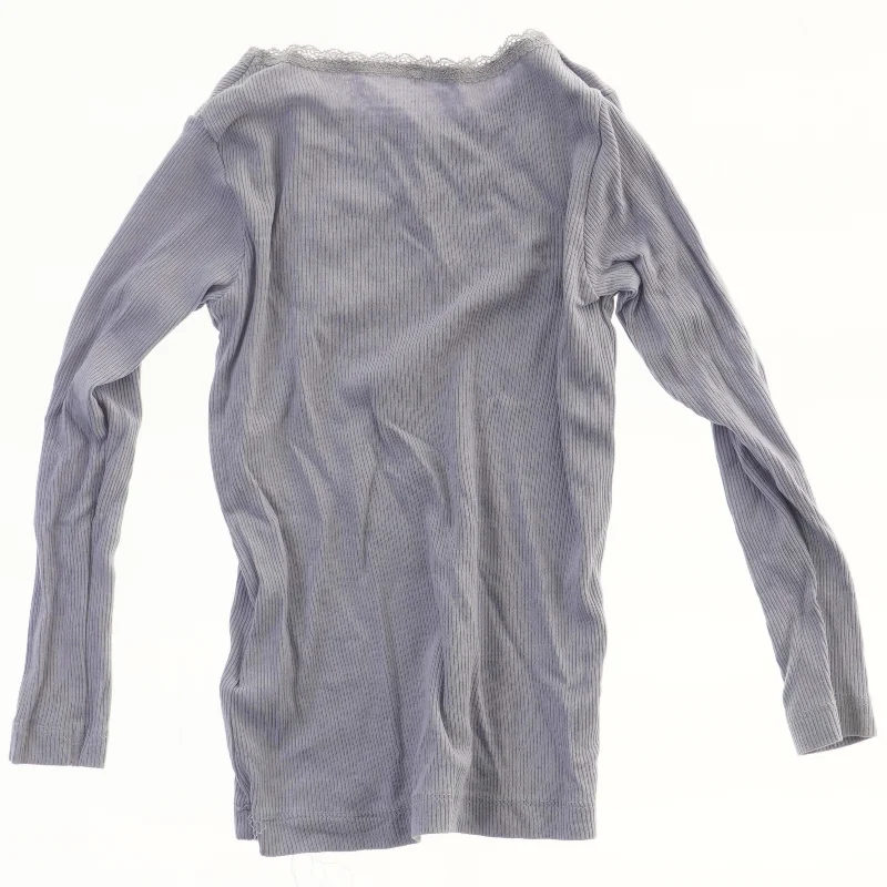 Langærmet bluse med blondekant fra Name It (str. 98)